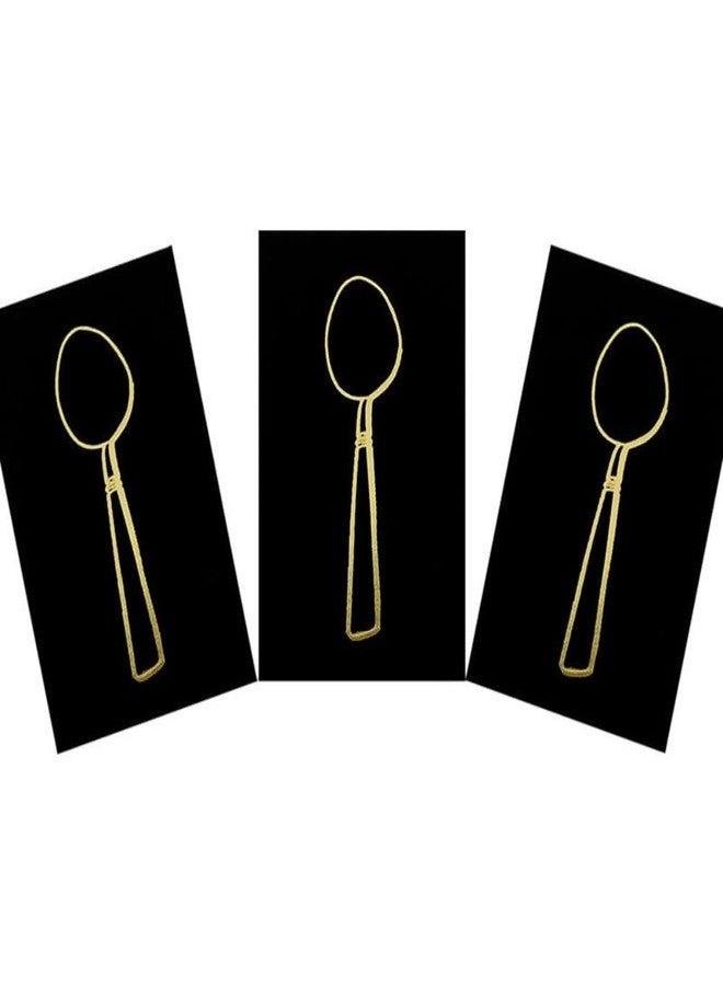 مايلز ماجيك خدعة سحرية من مايلز ماجيك: ثني الملعقة الورقية | خدعة بصرية لثني الملعقة | أداة سحرية سهلة للعروض القريبة وعروض الشارع مع تعليمات - Image 3